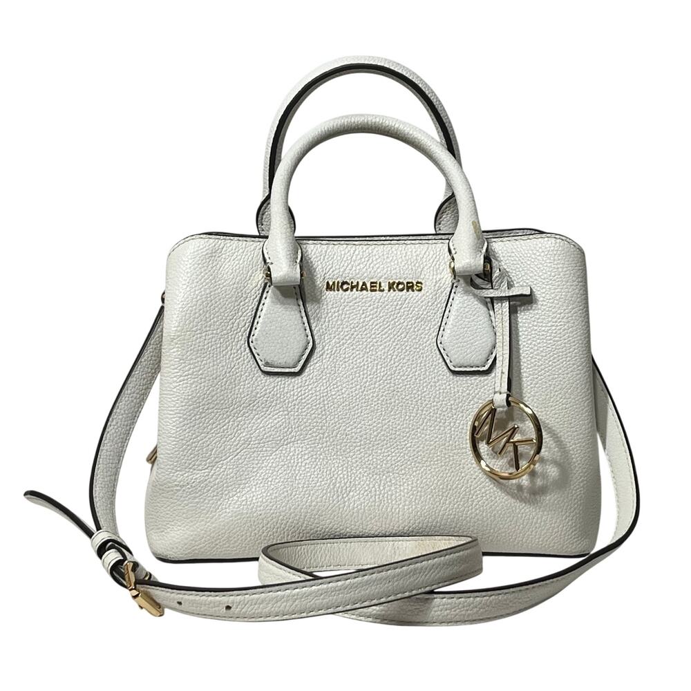 Michael Kors White Shoulder Bag